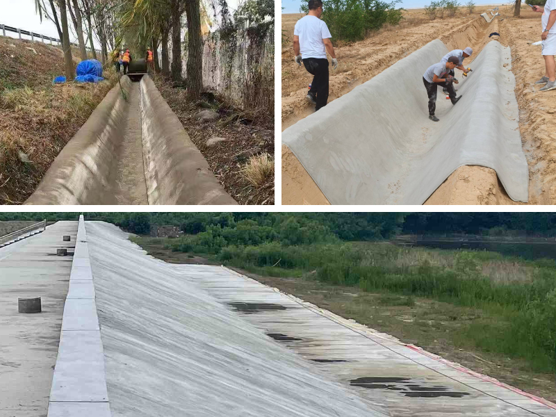 Rural Infrastructure: Cement Impregnated Fabric for Small-Scale Irrigation Channels Rural Infrastructure: Cement Impregnated Fabric for Small-Scale Irrigation Channels