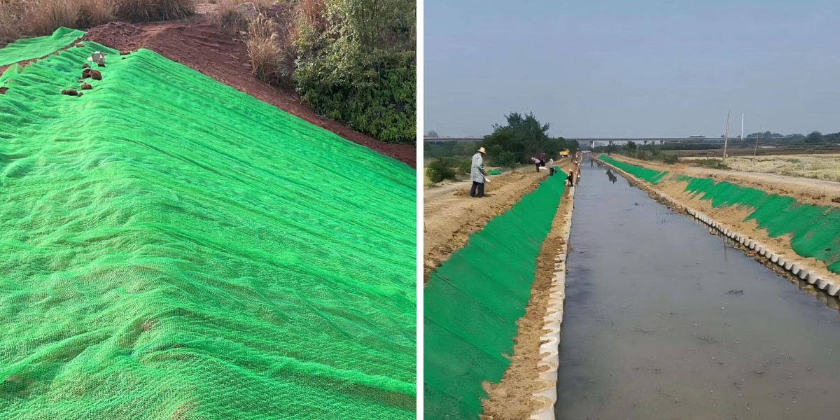 Характеристики геомата: вес, толщина и прочность