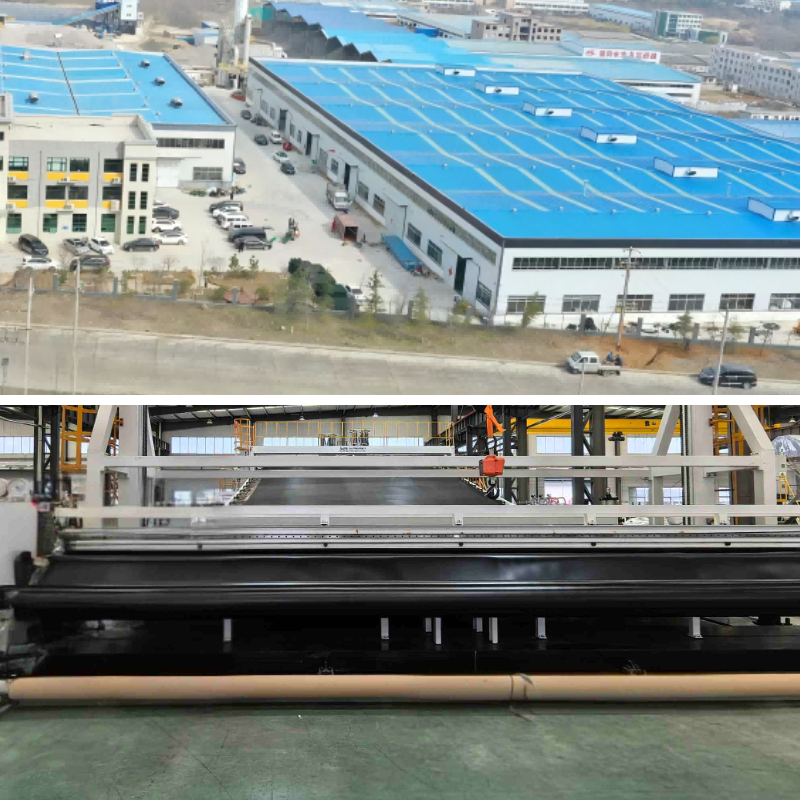 Projet réussi de géomembrane en PEHD : revêtement à grande échelle d’un réservoir pour un service public municipal