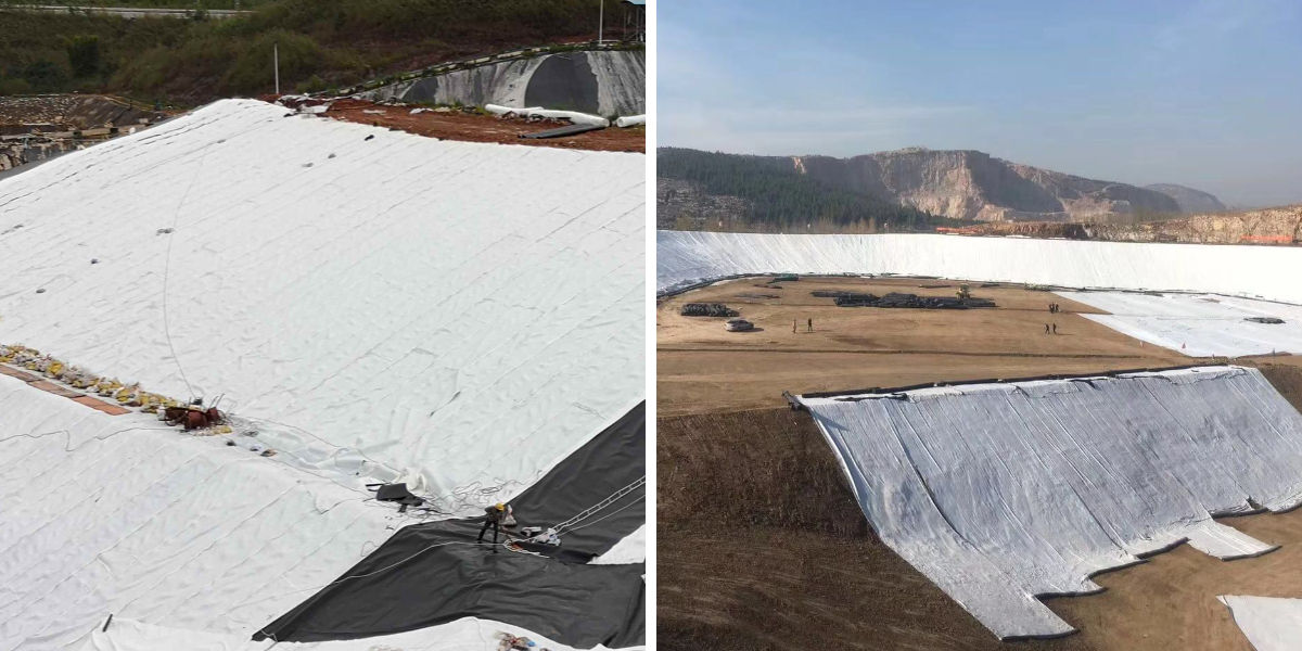 ผ้าใยสังเคราะห์สำหรับงานก่อสร้างถนน