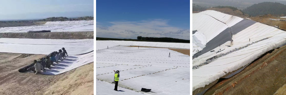 Ткань для стабилизации подъездной дороги