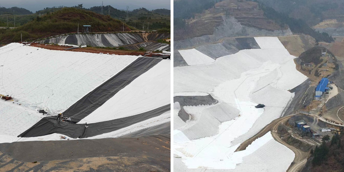 Geotêxtil para estabilização de subleito