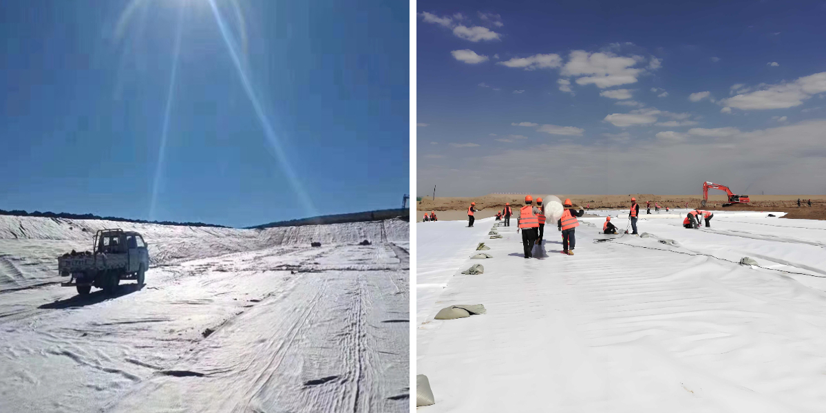 قماش جيوتكستايل غير منسوج 4 أونصة