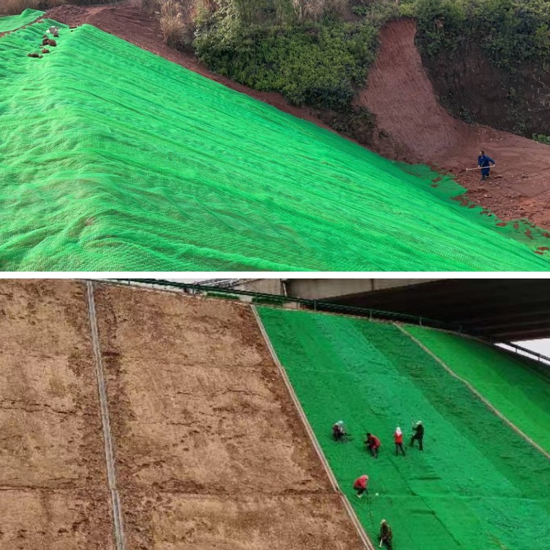 كيف تعمل حلول Geomat على تعزيز الاستقرار في مشاريع حماية منحدرات الطرق السريعة