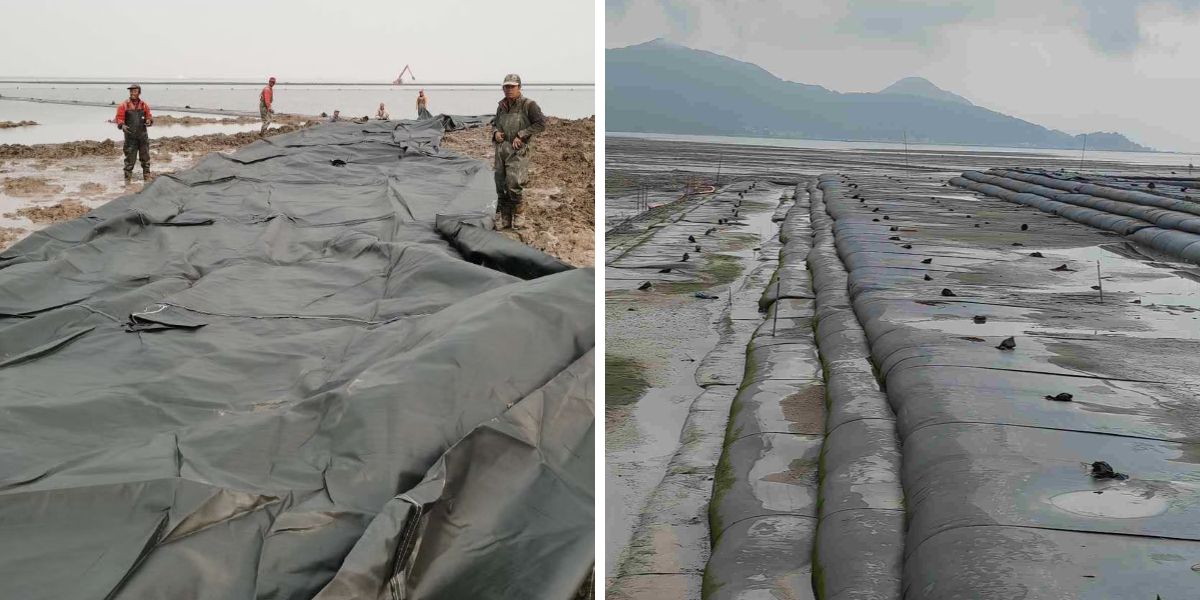 أكياس فلتر الرواسب لتجفيف المياه