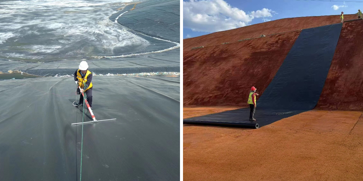 بركة الغشاء الجيوممبرين بركة الغشاء الجيوممبرين