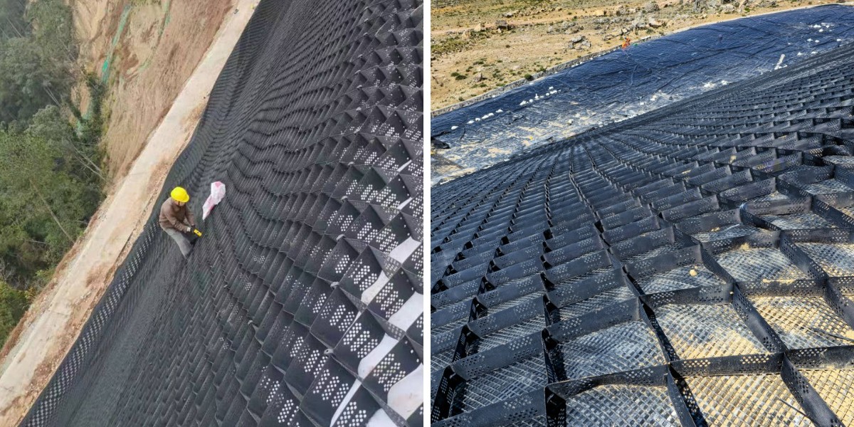 فوائد أنظمة الخلايا الجغرافية لحماية المنحدرات في المناطق الجبلية