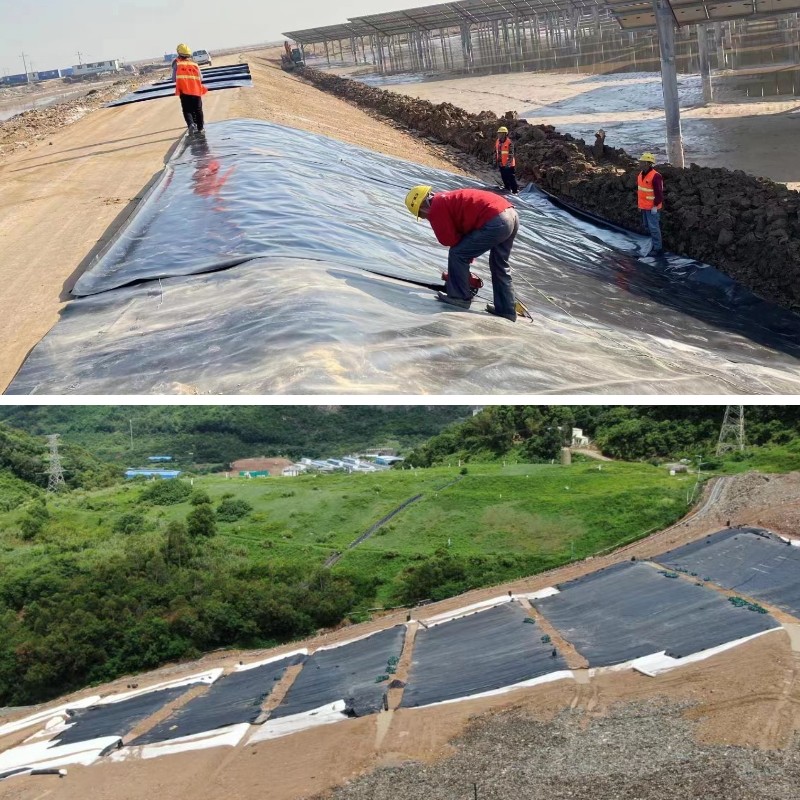 Геомембрана из полиэтилена высокой плотности (HDPE) для сельскохозяйственного орошения: экономия воды благодаря эффективной облицовке. Геомембрана из полиэтилена высокой плотности (HDPE) для сельскохозяйственного орошения: экономия воды благодаря эффективной облицовке.