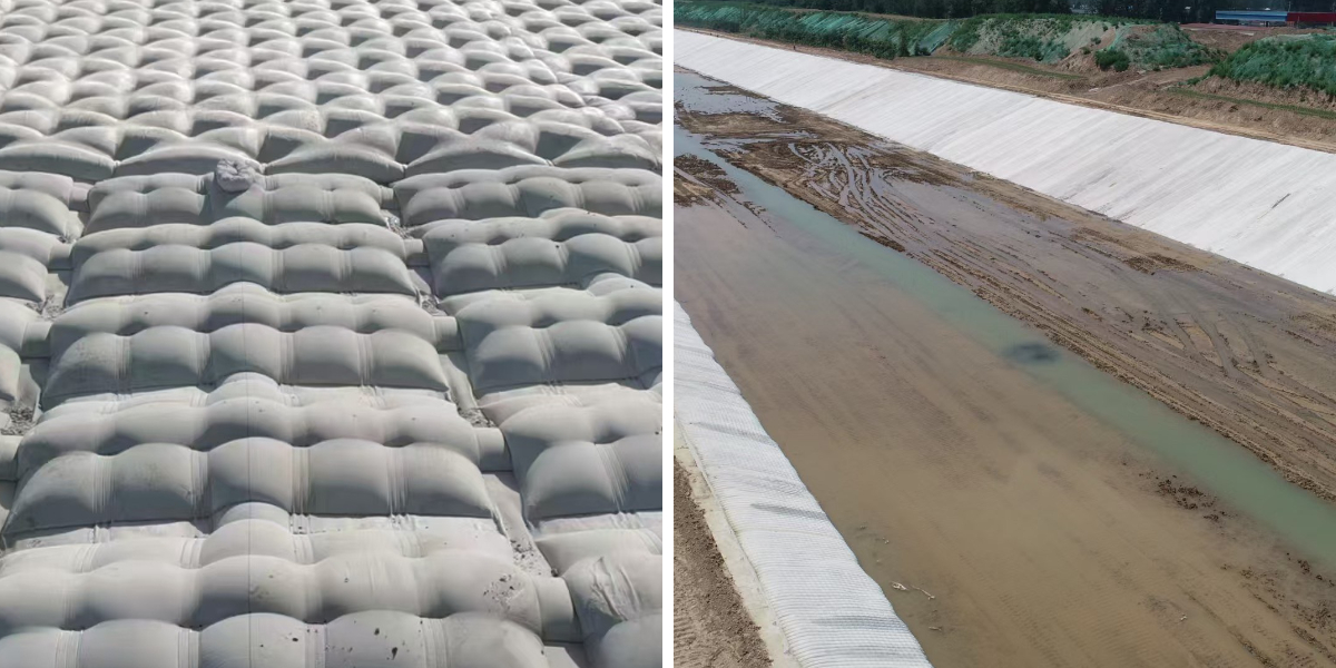 ポリプロピレン織布ジオテキスタイルを用いた土壌安定化および分離