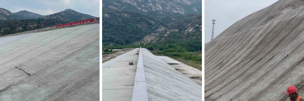 بطانية الأسمنت مقابل الخرسانة المرشوشة / Gunite: مقارنة بين حماية المنحدرات والبطانات