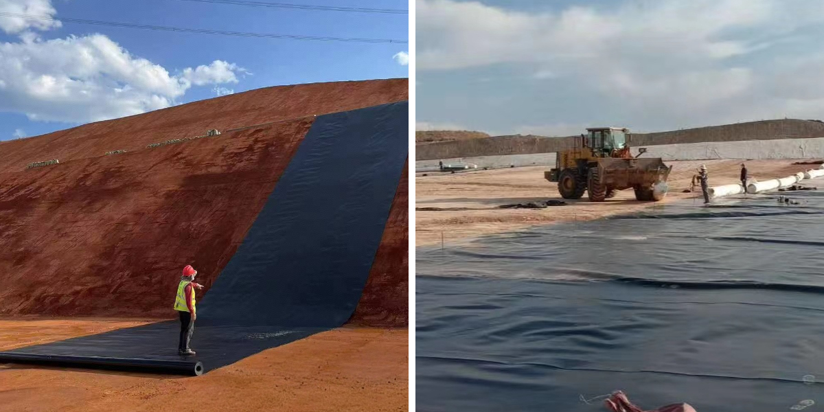 ความเสียหายทั่วไปของแผ่นกันซึม HDPE และวิธีการซ่อมแซม