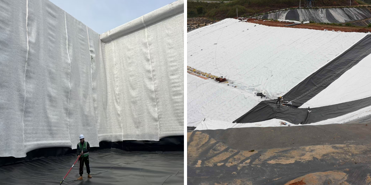 Нетканые геотекстильные материалы для стабилизации мягких грунтов: решение проблем осадки фундамента.