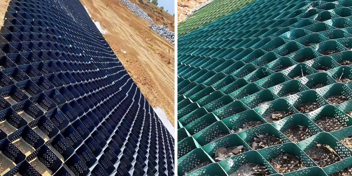 Géocellules pour la stabilisation des sols : prévention de l'érosion sur les pentes