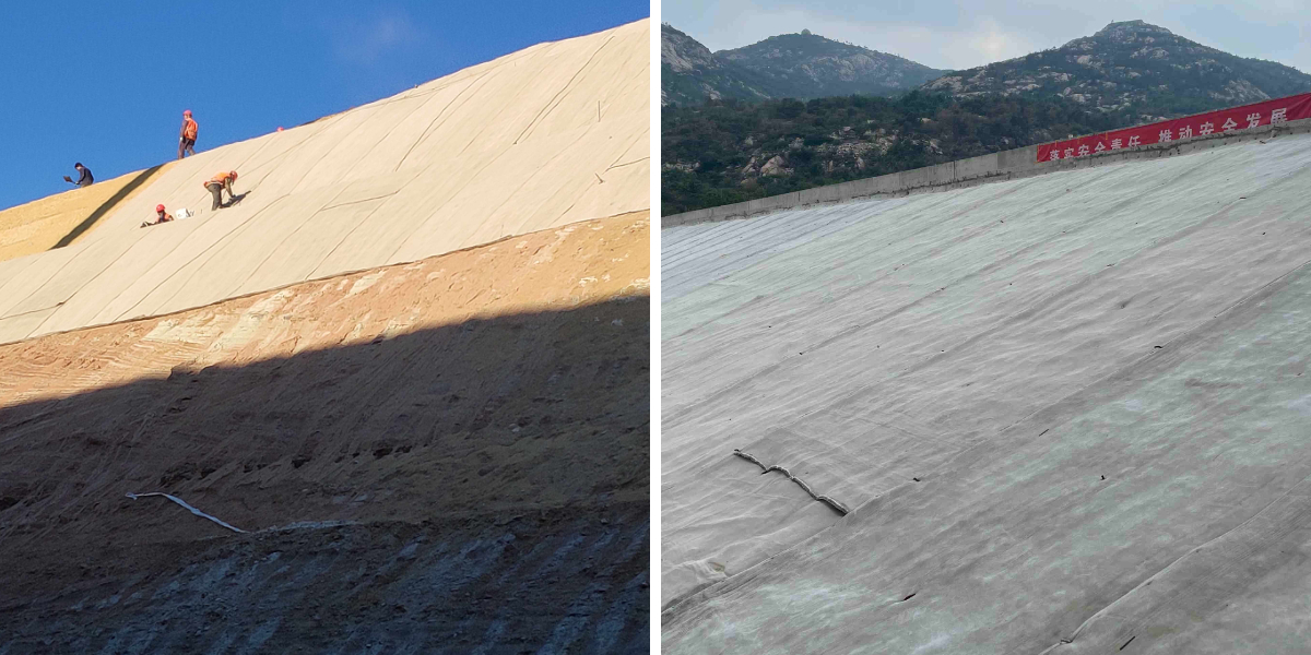 Comment les couvertures de ciment sont utilisées dans le contrôle de l'érosion