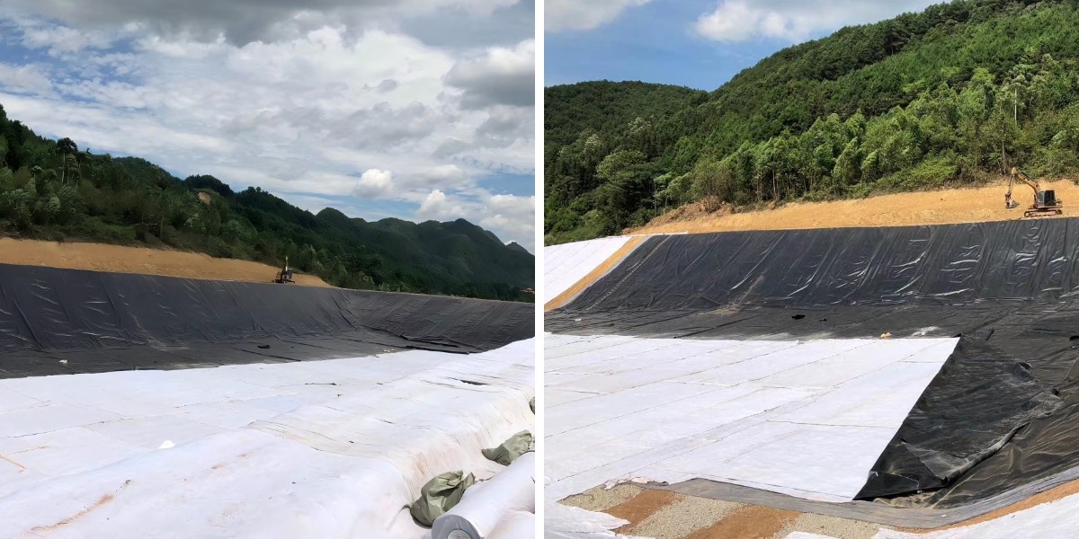 غطاء أرضي من الجيوتكستايل غير المنسوج غطاء أرضي من الجيوتكستايل غير المنسوج