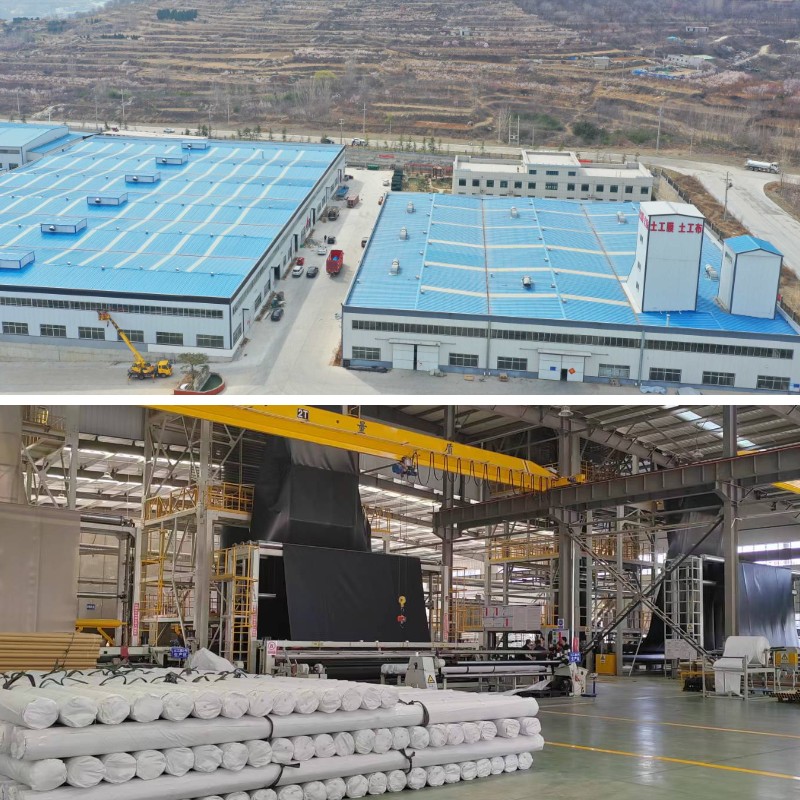 التكسية الأرضية خلف الجدار الاستنادي