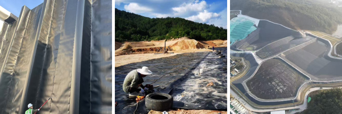 صفائح بطانة البولي إيثيلين عالي الكثافة