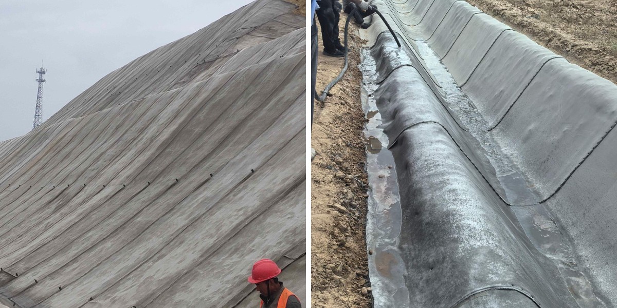 بطانيات الأسمنت لتثبيت المنحدرات: حل فعال من حيث التكلفة بطانيات الأسمنت لتثبيت المنحدرات: حل فعال من حيث التكلفة