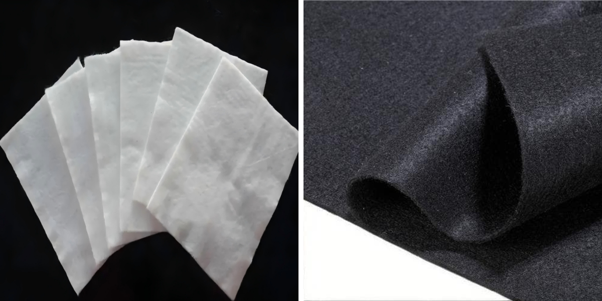 Utilisation de géotextile sous les pavés et le gazon artificiel Utilisation de géotextile sous les pavés et le gazon artificiel