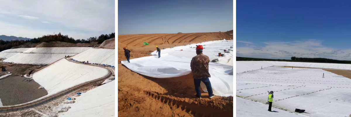 الجيوتكستايل 400 جرام للمتر المربع الجيوتكستايل 400 جرام للمتر المربع