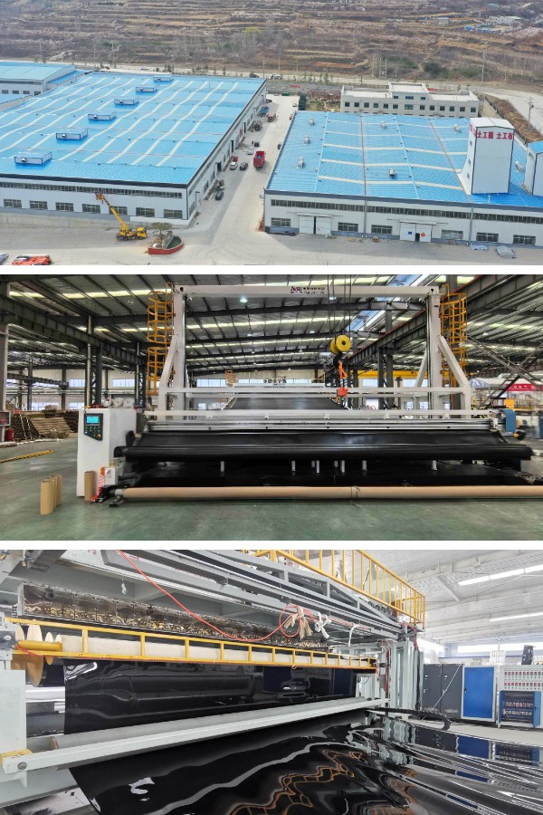 بطانة بركة من الغشاء الجيوممبرين