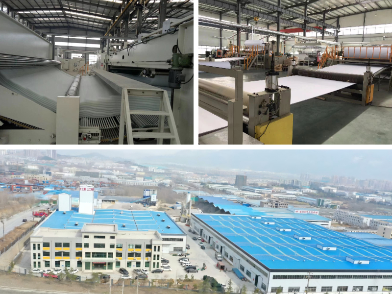 مشروع الري - غشاء أرضي مركب