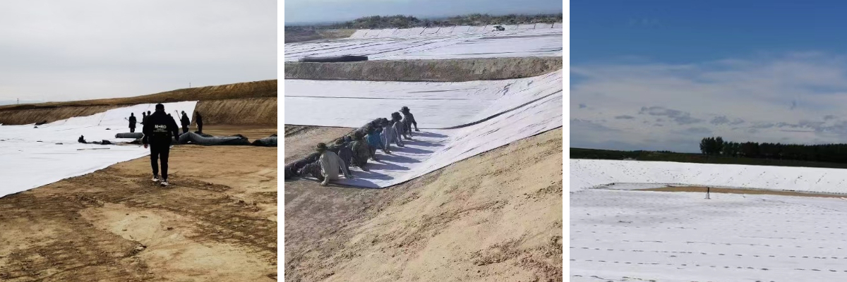 المنسوجات الأرضية في البناء المستدام والبنية التحتية الخضراء