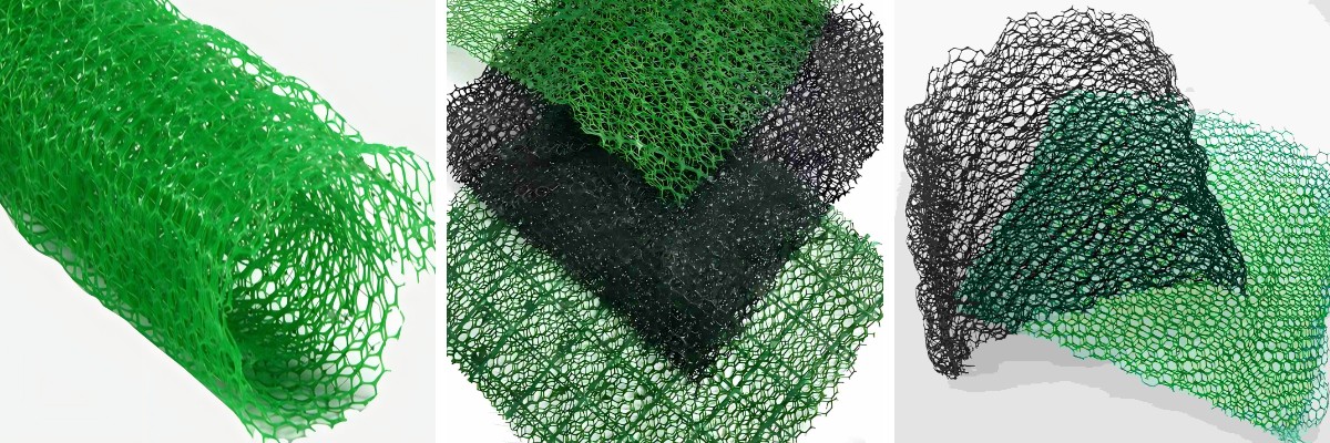 Spécifications du filet de végétation 3D : de la taille des mailles à la résistance à la traction