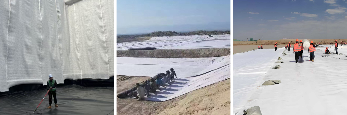 สิ่งทอทางธรณีวิทยา การควบคุมการกัดเซาะดิน