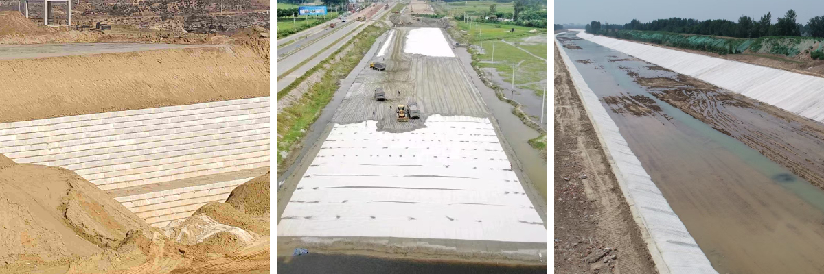 نسيج جغرافي منسوج نسيج جغرافي منسوج