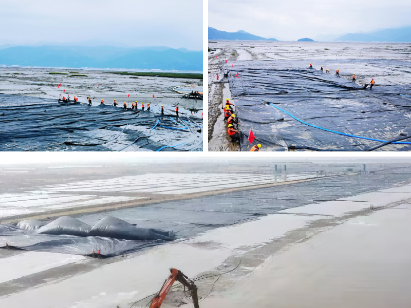 أكياس تجفيف المياه لمواقع البناء: دليل التنفيذ خطوة بخطوة