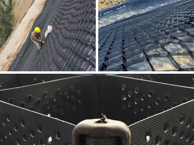 Módulos de geoceldas precargadas: acelerando la construcción de protección de taludes para proyectos de emergencia