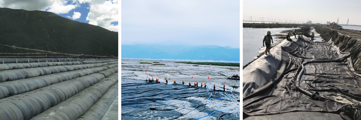 Sacs de dragage et d'assèchement