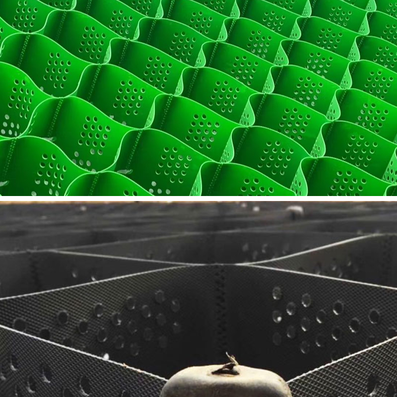 تنسيق الحدائق السكنية: خلايا جيوسل من البولي إيثيلين عالي الكثافة للجدران الاستنادية وممرات الحدائق والمنحدرات الشديدة