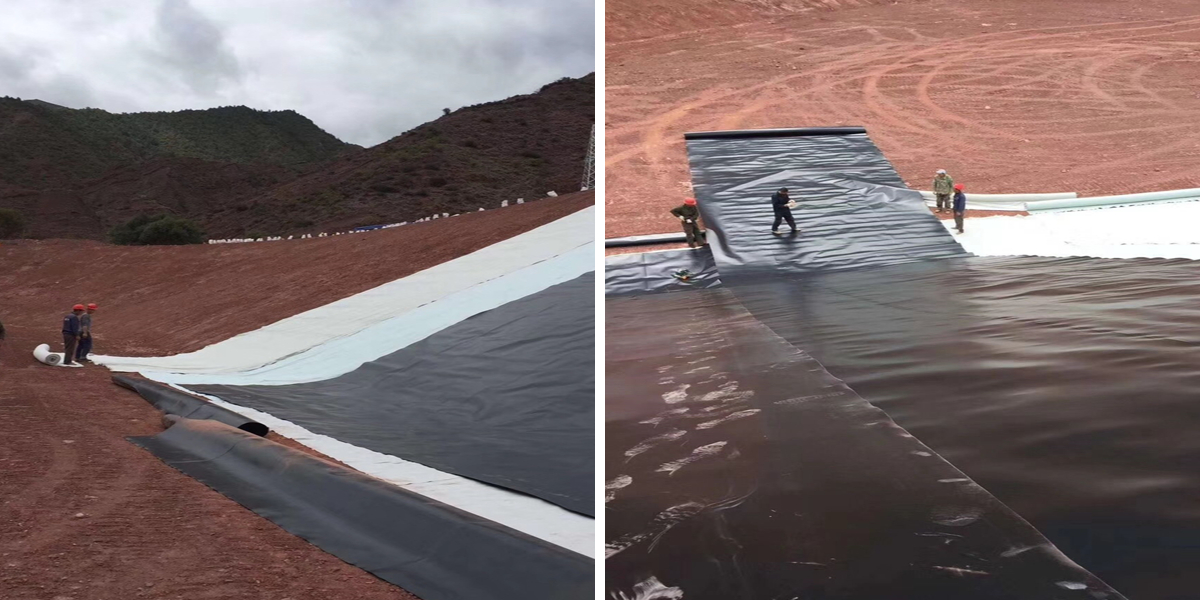 Doublure en PEHD de 30 mil