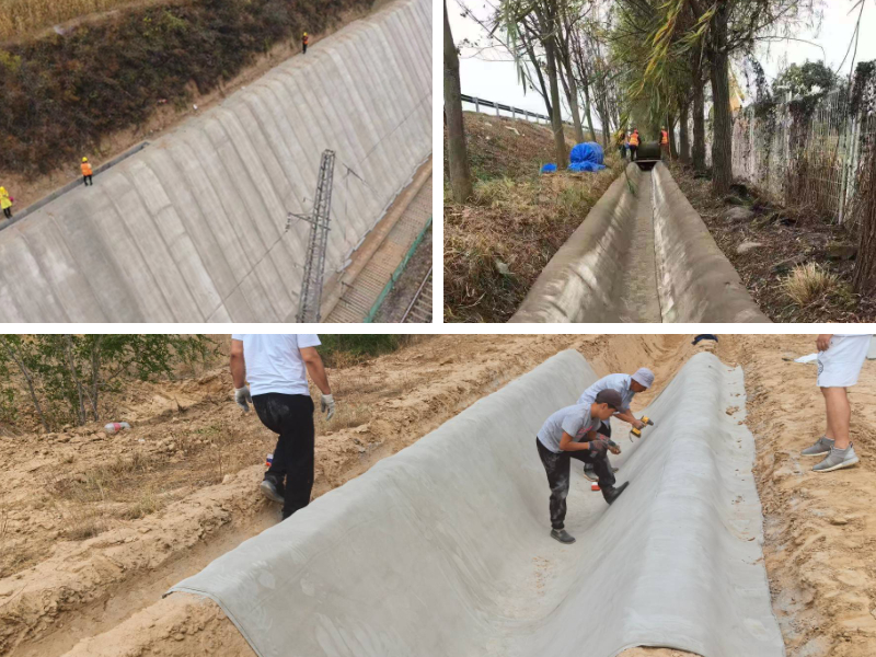 Creative Uses: Concrete Impregnated Fabric in Art Installations and Architectural Features Creative Uses: Concrete Impregnated Fabric in Art Installations and Architectural Features