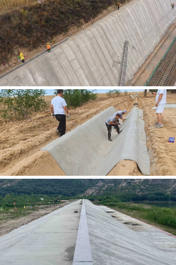 Преимущества использования цементных полотен для экономии средств: сокращение трудозатрат, времени и материальных отходов.