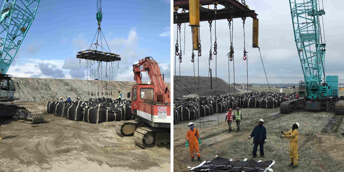 El proceso de fabricación de geotubos de deshidratación: del polipropileno de alta tenacidad a bolsas duraderas