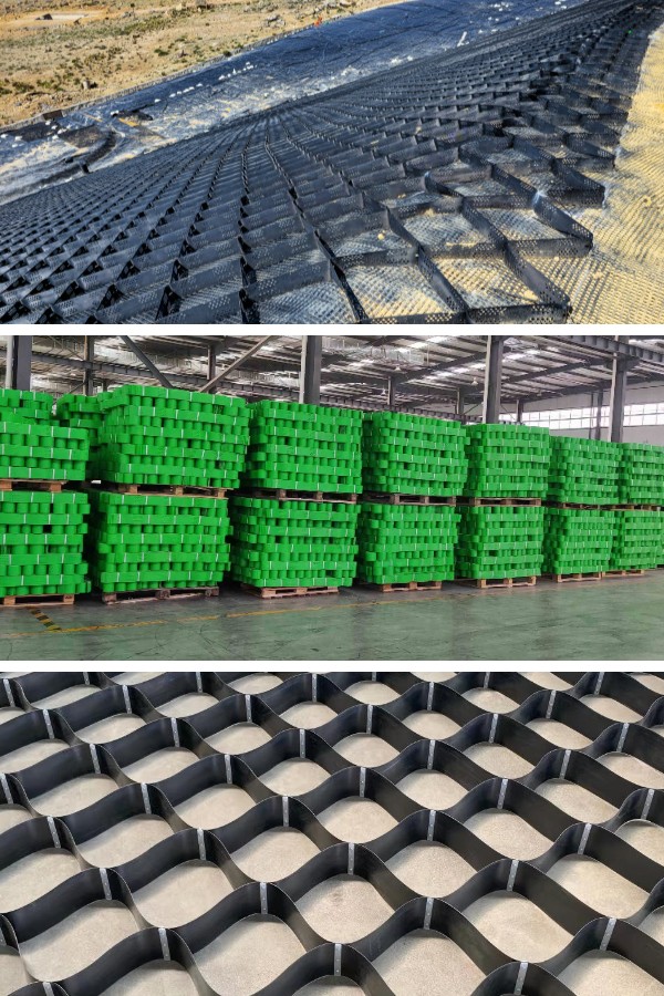 Solutions vertes : utilisation de géocellules pour un aménagement paysager durable et des murs végétalisés