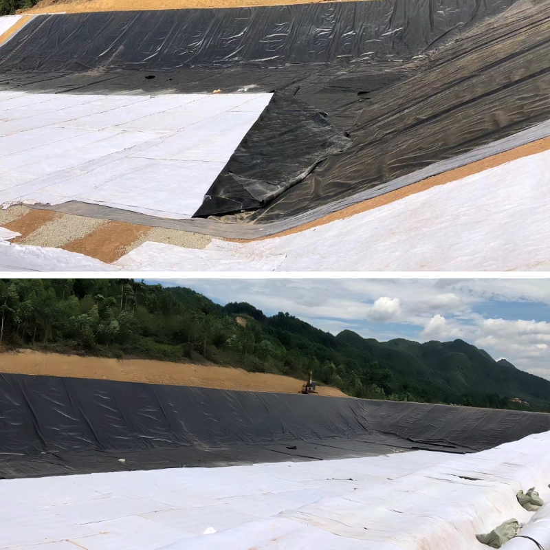 ジオテキスタイルによる斜面安定化