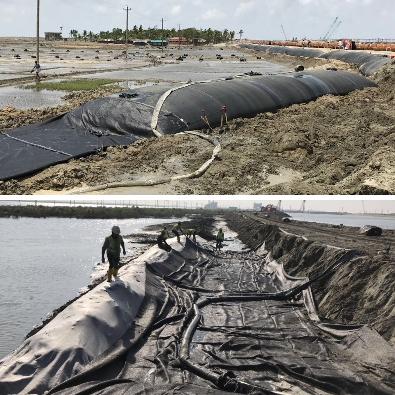 Conseils d'entretien des géotubes de déshydratation : prolonger leur durée de vie et optimiser leur efficacité de déshydratation