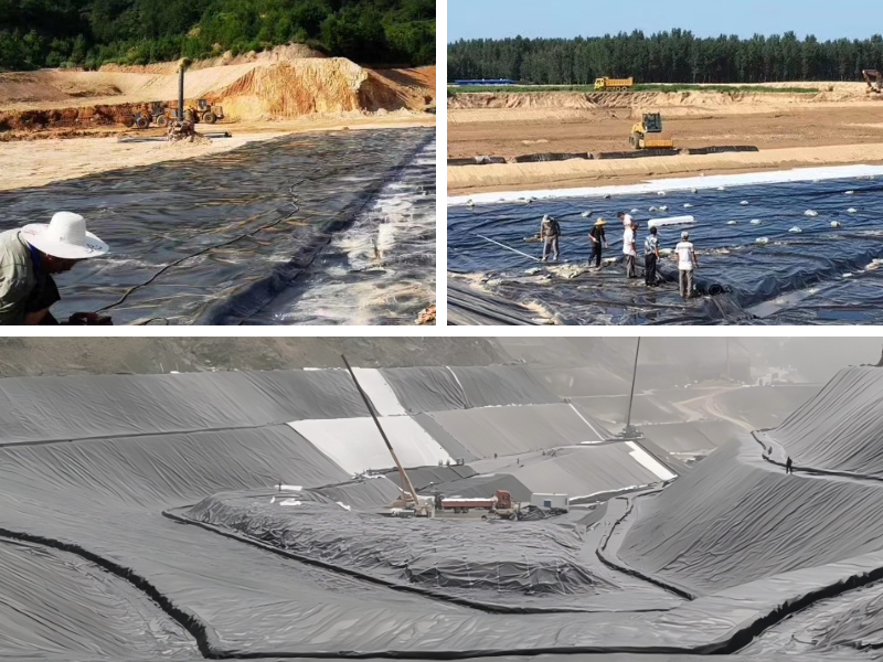 Einsatz von Geokunststoffdichtungsbahnen mit Geonetzen und Geotextilien: Entwurf mehrschichtiger Dichtungssysteme Einsatz von Geokunststoffdichtungsbahnen mit Geonetzen und Geotextilien: Entwurf mehrschichtiger Dichtungssysteme
