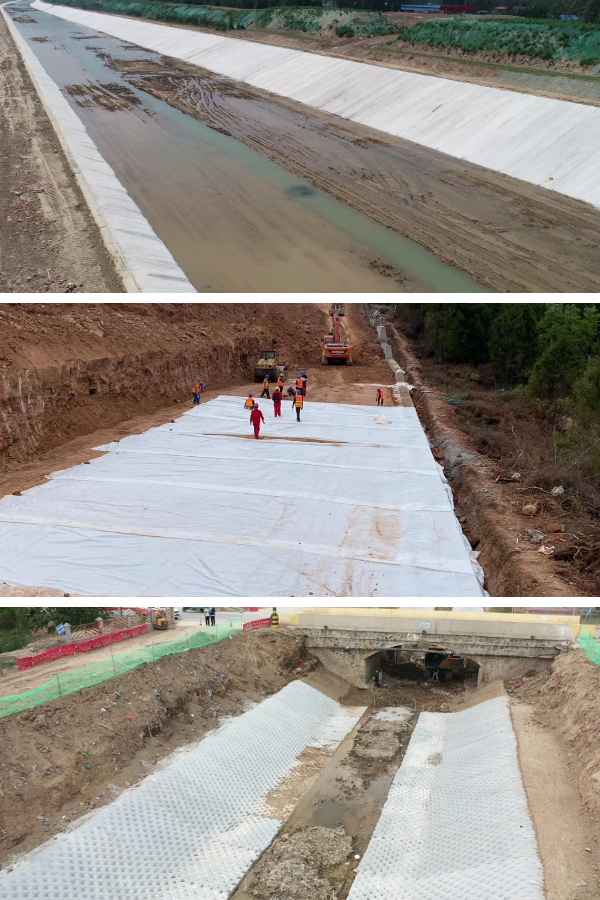 استخدام النسيج الجيوتكستيلي المنسوج تحت البلاط والجدران الاستنادية لضمان طول العمر استخدام النسيج الجيوتكستيلي المنسوج تحت البلاط والجدران الاستنادية لضمان طول العمر