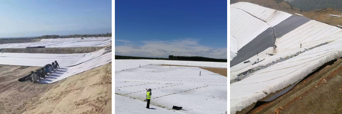 نسيج الجيوتكستايل لحقل الترشيح