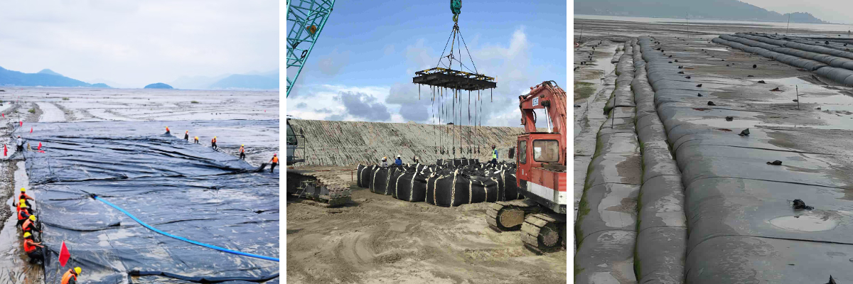 أهم فوائد استخدام أكياس تجفيف المياه في إدارة نفايات مواقع البناء