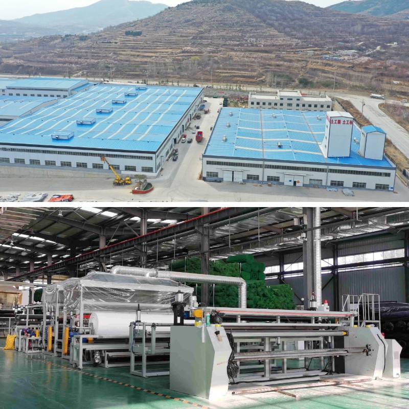 نسيج جيو خلف جدار الاحتجاز