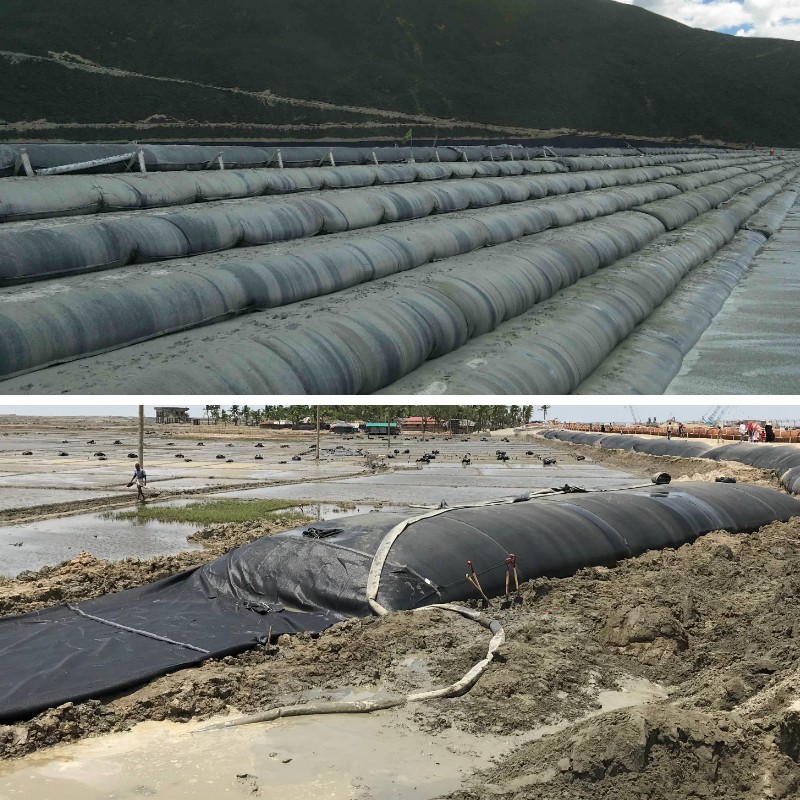 أنابيب الجيوتكستايل لإدارة مخلفات المناجم: ضمان السلامة البيئية والامتثال