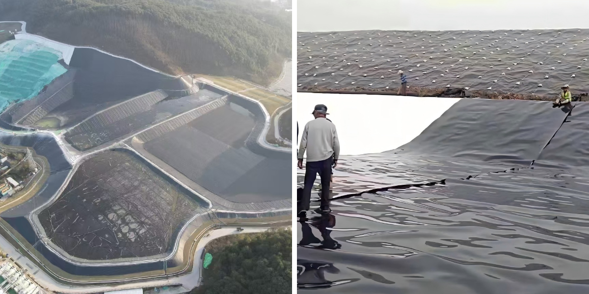 بطانات الأغشية الجيوممبرينية لمكبات النفايات: حماية التربة من التلوث بطانات الأغشية الجيوممبرينية لمكبات النفايات: حماية التربة من التلوث