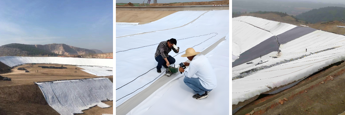 مشروع الري غشاء أرضي مركب