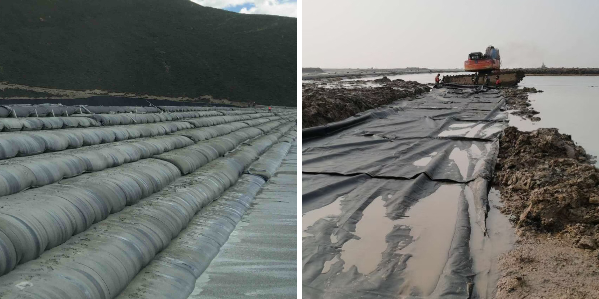 Die Vorteile von Geotextilschläuchen für die Sanierung von Sedimenten in Teichen und Lagunen